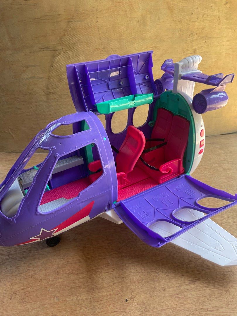 Kid Connection Purple Airplane for dolls, Hobbies & Toys, Toys & Games