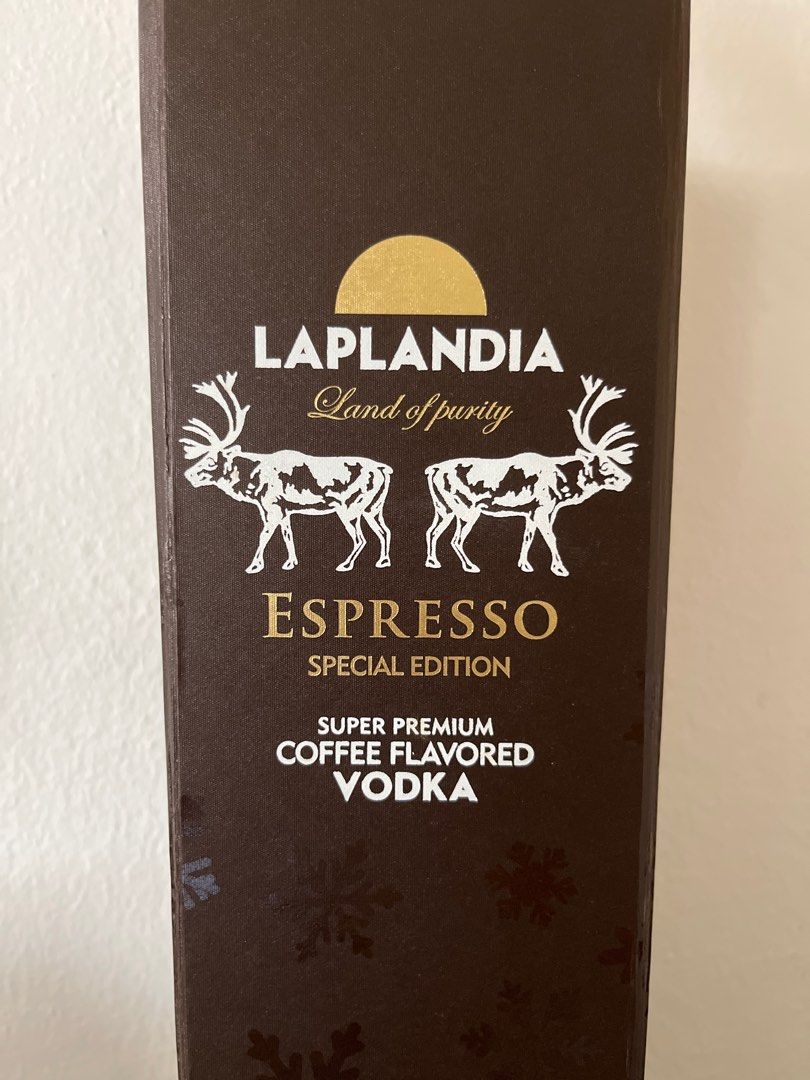 Laplandia Espresso Special Edition Vodka, Food & Drinks, Alcoholic