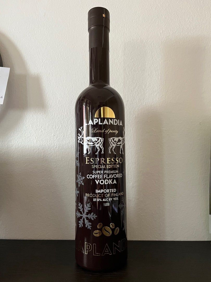 Laplandia Espresso Special Edition Vodka, Food & Drinks, Alcoholic
