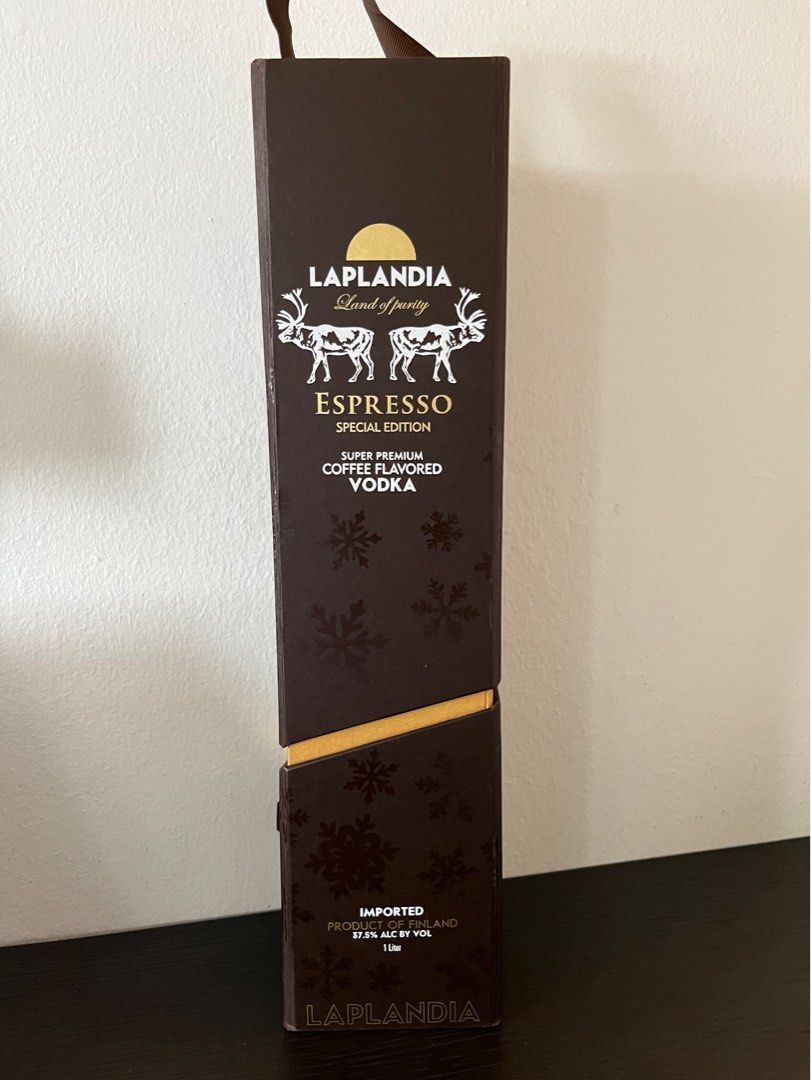 Laplandia Espresso Special Edition Vodka, Food & Drinks, Alcoholic