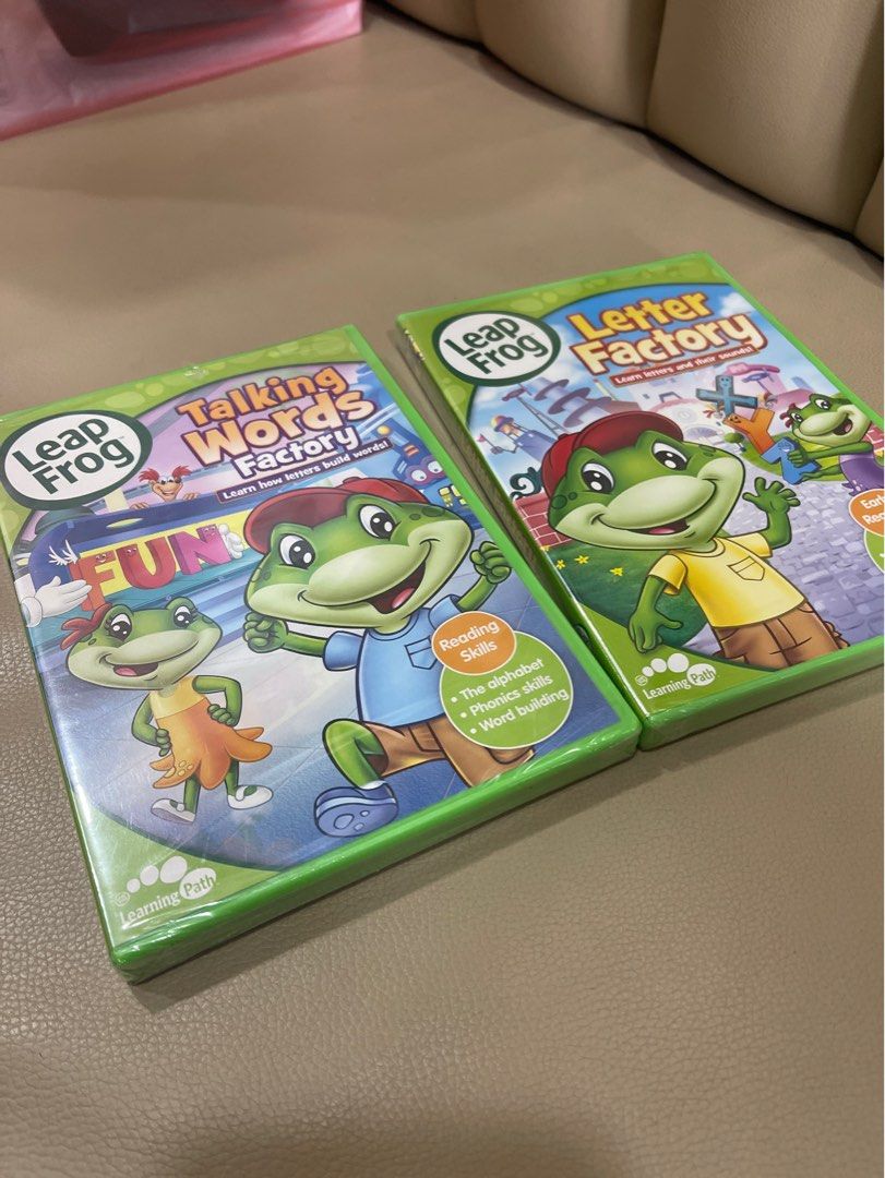 Leapfrog Talking Words & Letter Factory DVD, Hobbies & Toys, Music ...