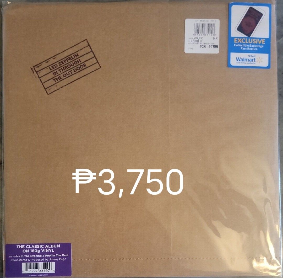 LED zeppelin remastered vinyl records (Category: Vinyls) located in Manila. Submitted by ramonrobin.cruz (Listing ID 1222377368, Image 1). Description: LED Zeppelin remastered vinyl CoDA = ₱3,750 Physical graffiti = ₱5500 All brand new sealed made in Germany Vinyl record stabilizer 👇🔗 https://s.lazada.com.ph/s.6pOlF?cc Transformer 👇🔗 https://s.lazada.com.ph/s.6pnYi?cc Paul McCartney archive collection vinyl 👇 🔗 https://shope.ee/5Kf9Zl0tmy S