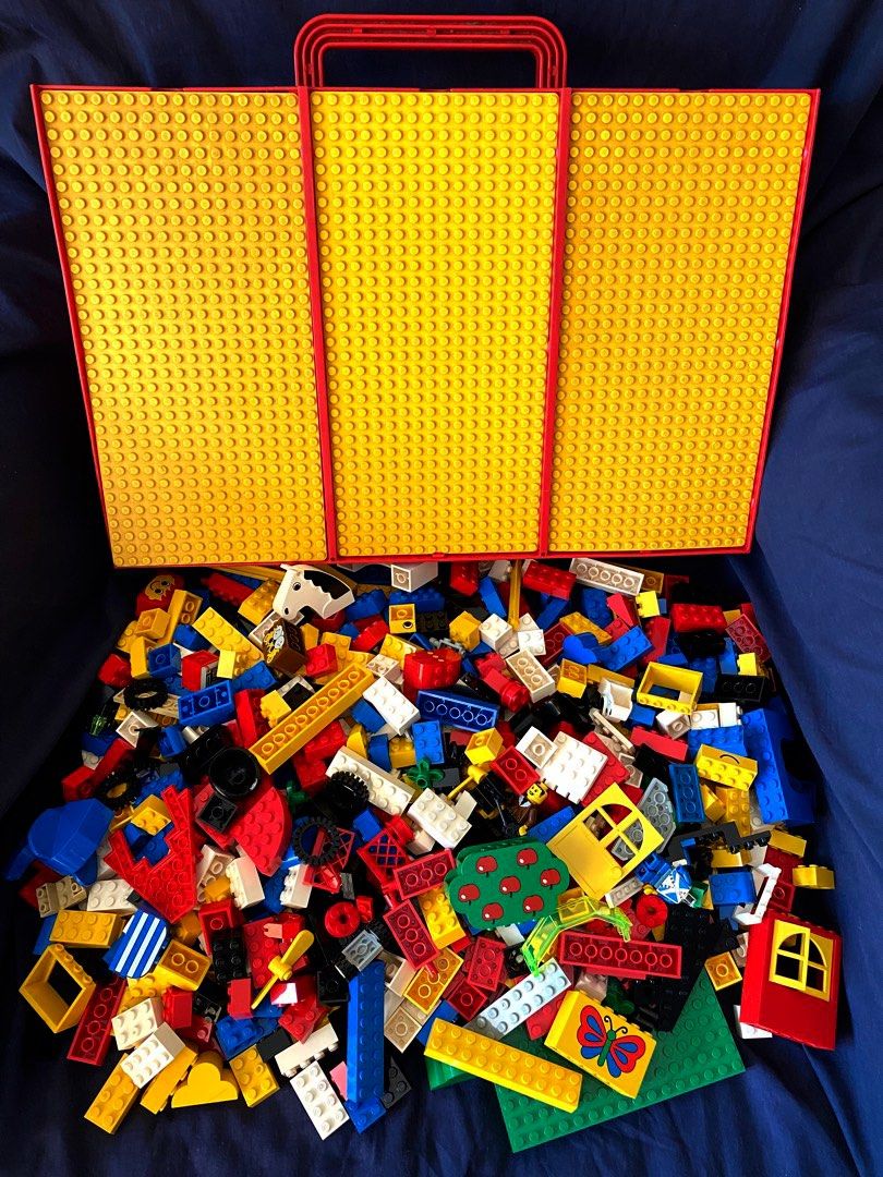 Lego With Sort And Store Suitcase Lego Freestyle Lego Assorted Pieces -  690+ Pieces, Hobbies & Toys, Toys & Games On Carousell