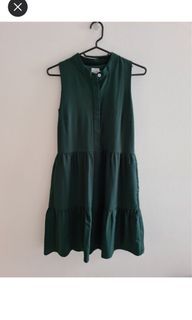 Lilypirates Forest Green Babydoll dress
