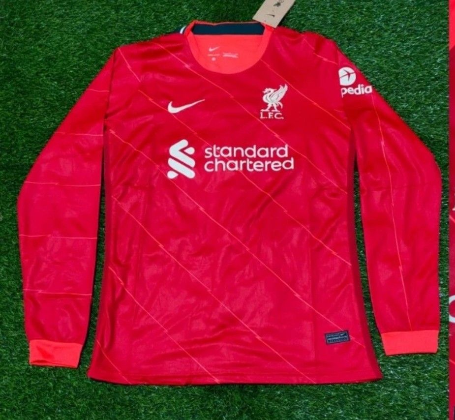 Liverpool Jersey home long sleeve 21 22