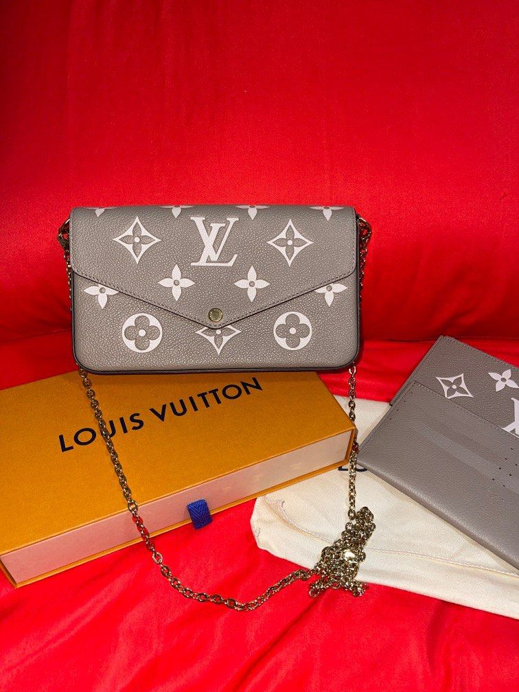 Louis Vuitton Naturel Epi Leather Pochette Felicie Bag Louis Vuitton