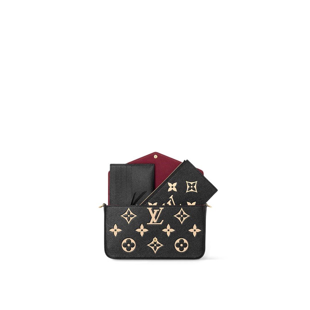 M80482 Louis Vuitton Monogram Empreinte Félicie Pochette