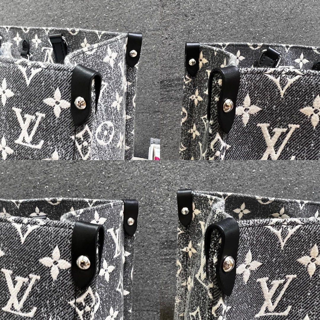 Louis Vuitton Monogram Denim Onthego MM (SHG-zqLHQZ) – LuxeDH