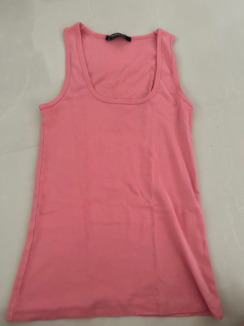 Mango Basics, Women's Fashion, Tops, Sleeveless on Carousell