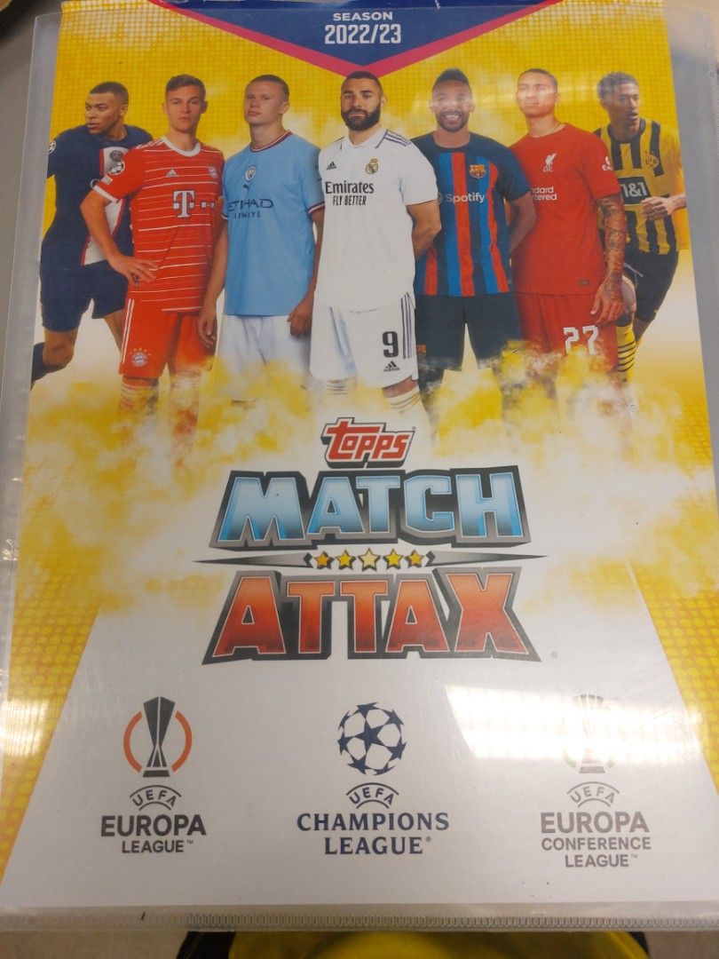 Match attax 22/23 binder, Hobbies & Toys, Toys & Games on Carousell