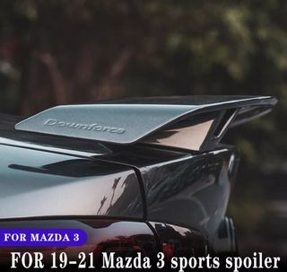 for mazda 3 BP 2019 2020 2023 hatchback roof Spoiler wing painted