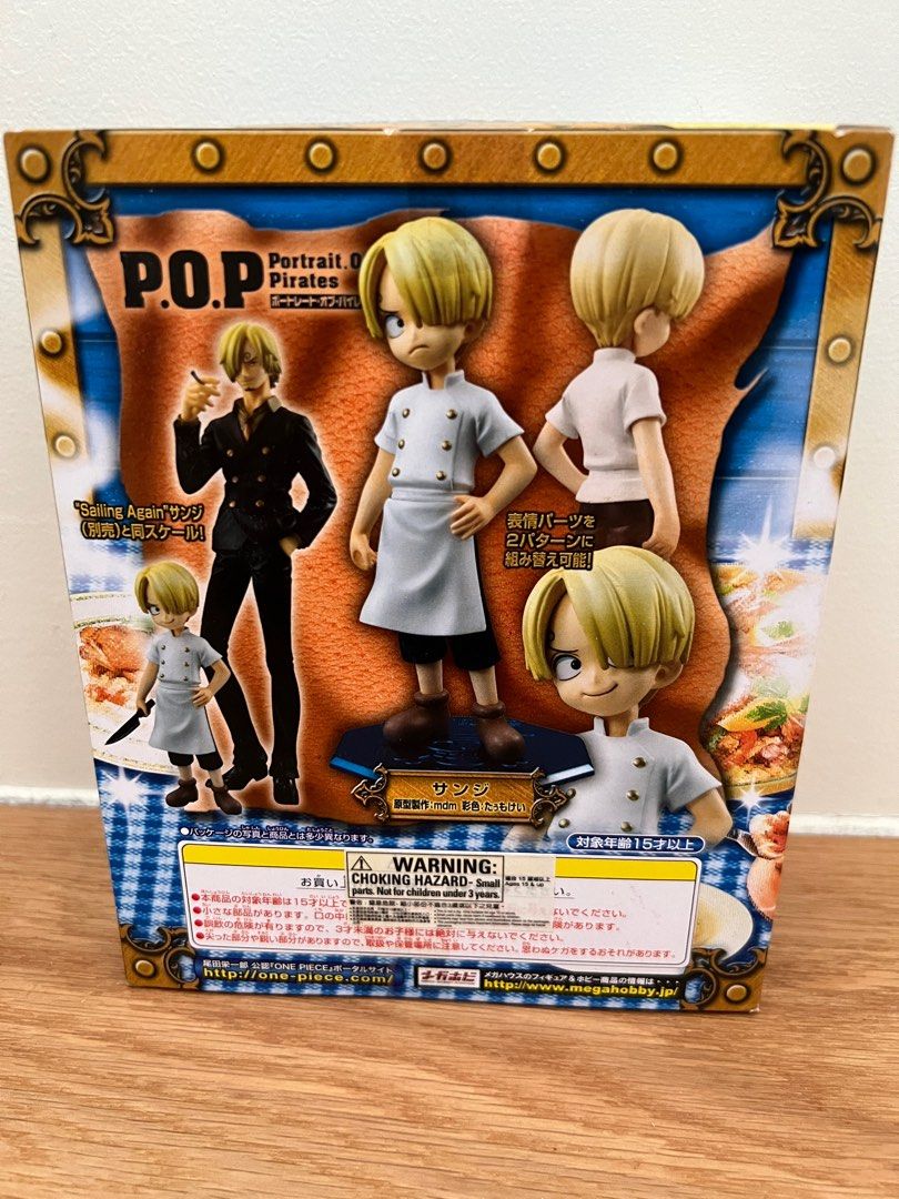 Megahouse One Piece Portrait of Pirates: Sanji CB-R1 Excellent Model Mild Figure (Category: Toys & Collectibles) located in Singapore. Submitted by animestation (Listing ID 1222335754, Image 2). Description: MISB ITEM..