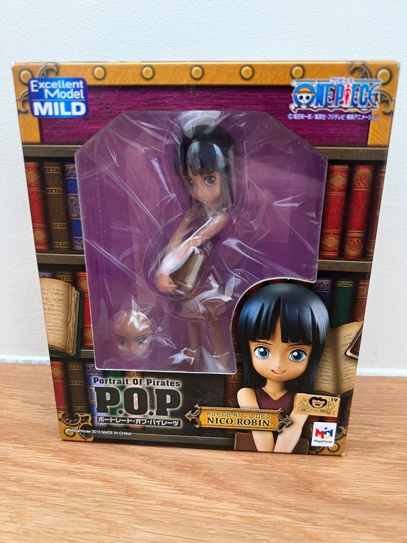 Megahouse One Piece Portrait of Pirates: Nico Robin CB-R1 Excellent Model Mild Figure (Category: Toy Figures) located in Singapore. Submitted by animestation (Listing ID 1222381238, Image 1). Description: MISB ITEM. With Gold toei sticker. .