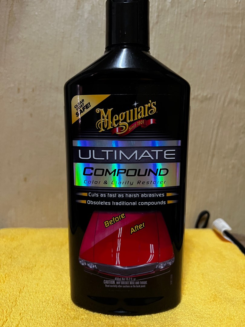 2-Pack) Meguiar's ULTIMATE COMPOUND Car Color Clarity Restorer G17216 15.2  oz