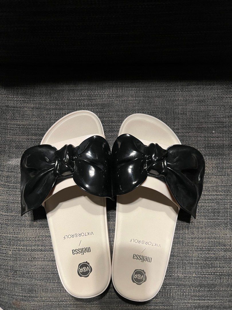 Melissa Beach Slide Next Gen Tie VIKTOR and Rolf slip on sandals