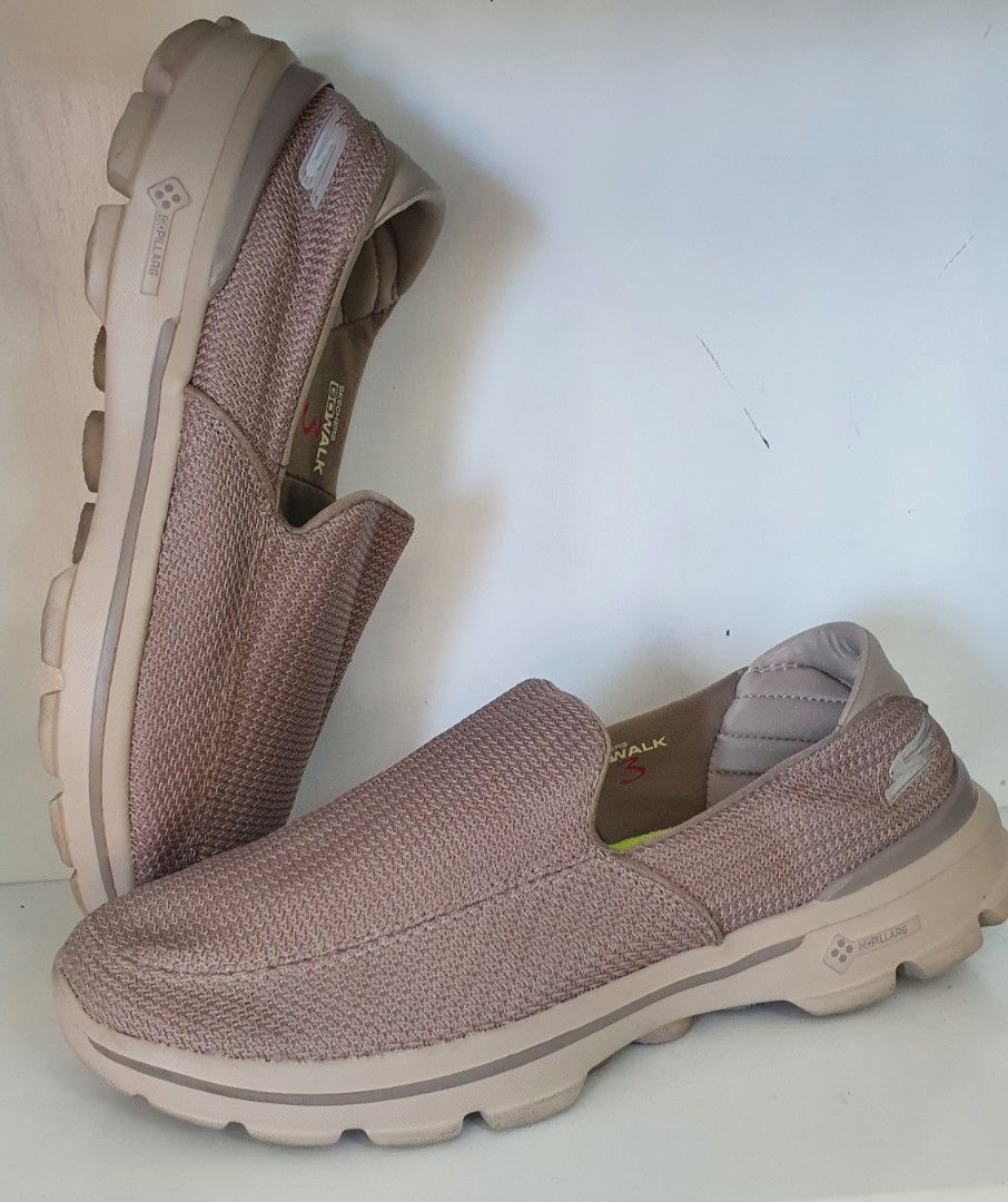 Skechers go walk 3 womens brown store