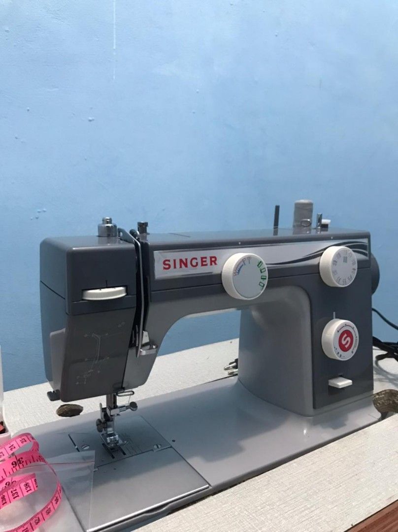 MESIN JAHIT SINGER 984 PAKET MEJA KAKI SEMI PORTABLE BODI BESI FULL