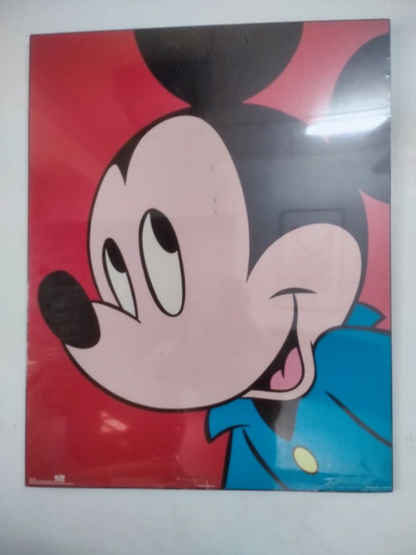 Mickey Mouse and Minnie Mouse Framed Posters on Carousell