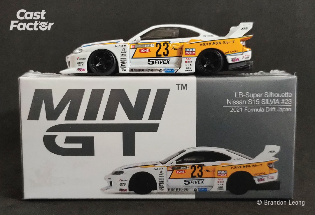 Mini GT #434 LB-Super Silhouette Nissan S15 SILVIA #23 2021 Formula Dr –  Mobile Garage HK