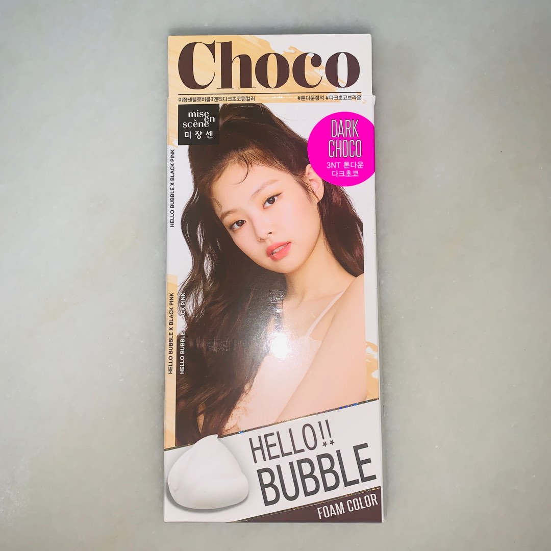 Mise En Scene Dark Choco Hello Bubble 3NT Hair Dye Blackpink Jennie
