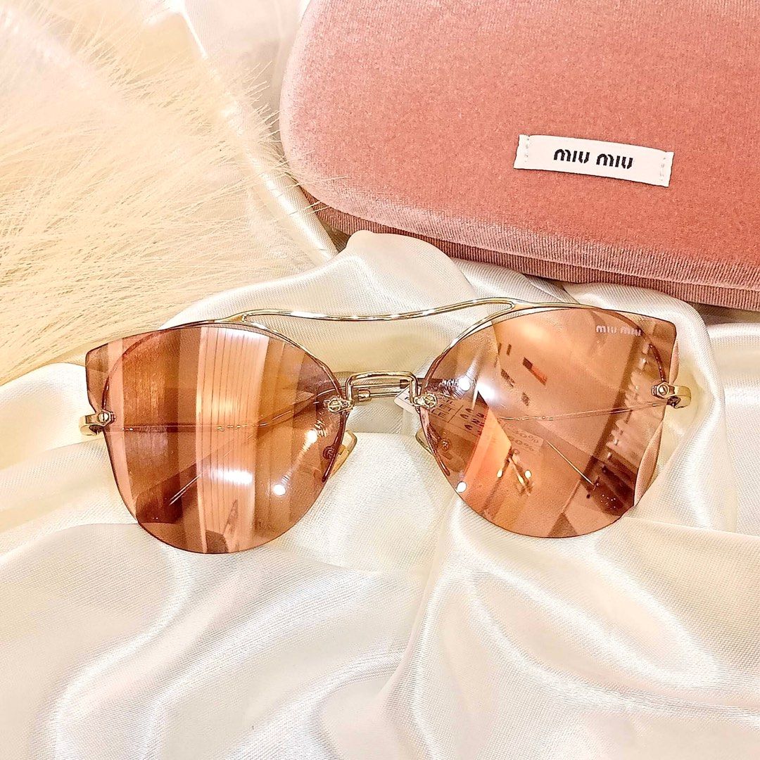 Miu Miu Sunglasses Pink (Category: Luxury Accessories) located in San Jose del Monte. Submitted by luxxyluxuryitems (Listing ID 1222261195, Image 1). Description: Available on stock: Miu Miu Sunglasses pink 💠 Authentic / Original 💠 Rank N (Brand New) 💠 Complete Inclusions 💠 Fits Small to Large 💠 Fresh from ITALY (Outlet Store) 💠 We don’t sell fakes, imitations, or knockoffs 💠 Money back guaranteed once proven fake 💠 We ship nationwide Get