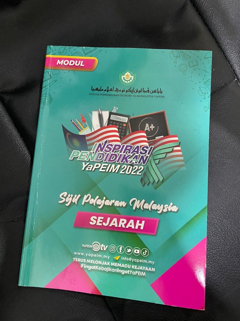 Modul sejarah spm (kpm yaPEIM modul spm), Hobbies & Toys, Books