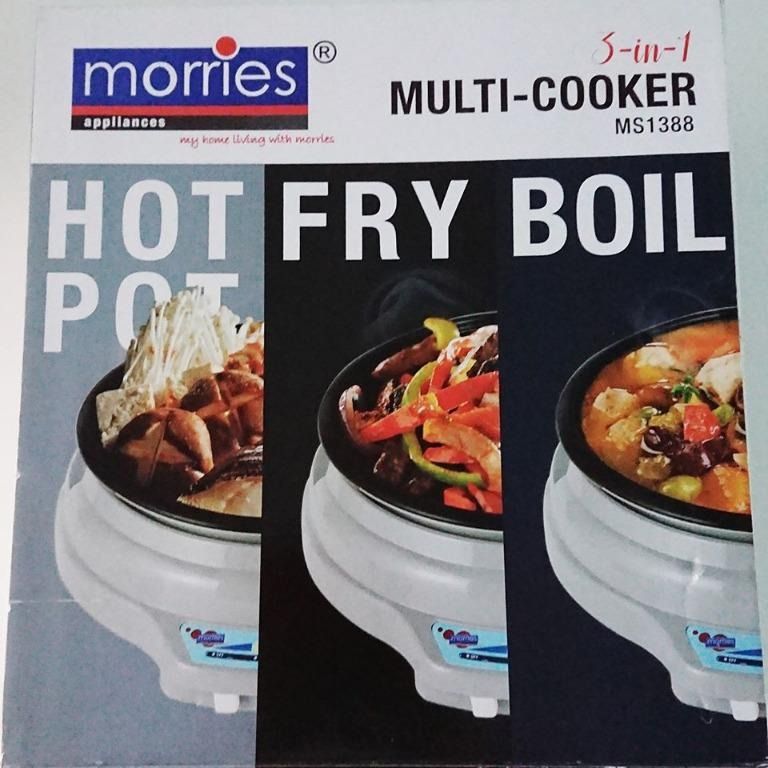 Morries 3 in 1 multi cooker outlet