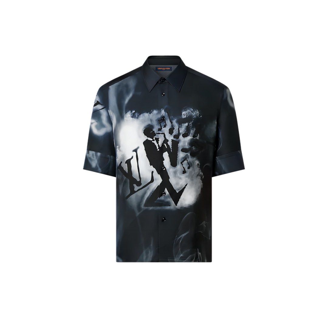 LV T-Shirt, Men's Fashion, Tops & Sets, Tshirts & Polo Shirts on Carousell