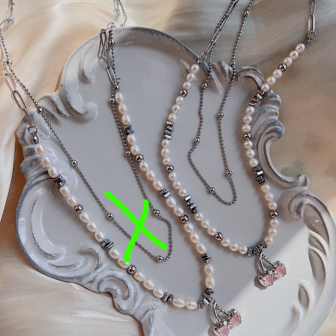Natural pearl deals necklace for sale