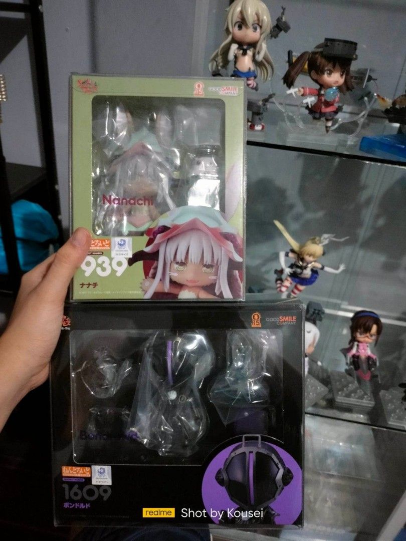 Nendoroid Set 939&1609 (Category: Figurines & Statues) located in San Pedro. Submitted by ArimaKei21 (Listing ID 1222341238, Image 1). Description: Made in Abyss Nendoroid Nanachi and Bondrewd Authentic/BIB Condition/No issue if Each: Nanachi - 1800 Bondrewd - 2200 Mop: Gcash/Gotym/Banktransfer Mod: Lbc/Lalamove Loc: Laguna.
