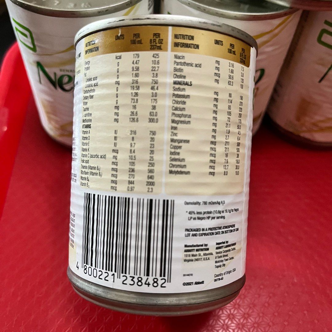 Nepro LP, Health & Nutrition, Health Supplements, Health Food, Drinks