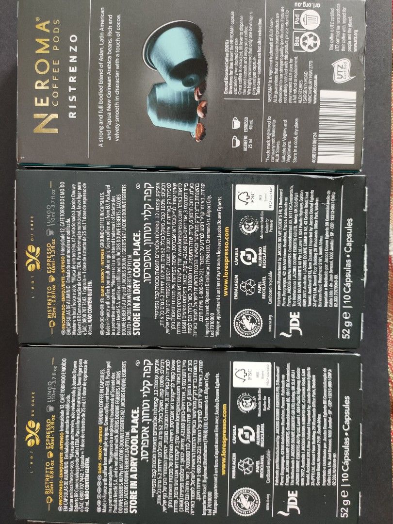 Nespresso Capsules (Aldi), Food & Drinks, Beverages on Carousell