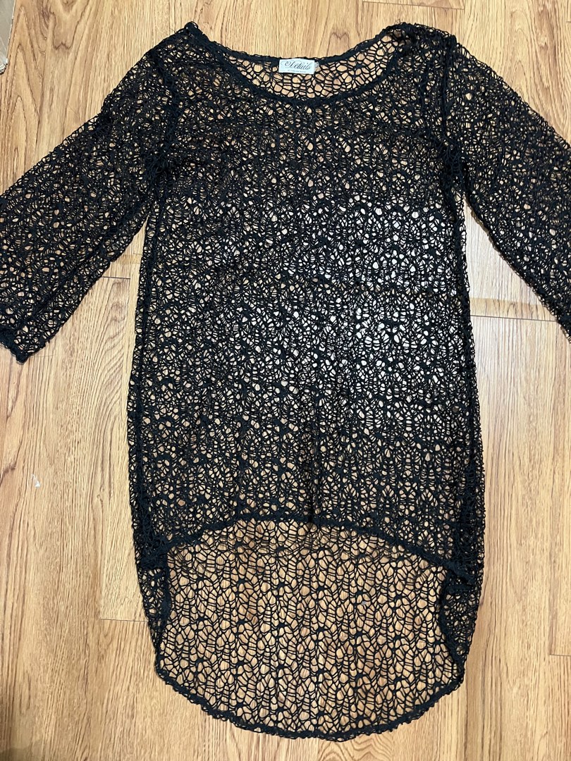 Mesh FishNet Swimsuit Cover up on Carousell