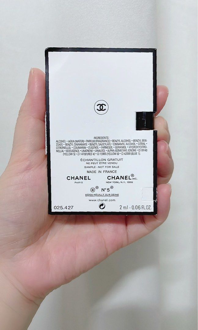 Chanel number hot sale 5 ingredients