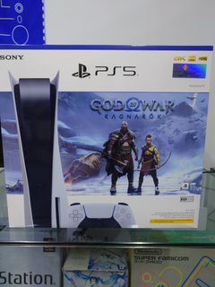 New Sony PS5 disc + God of war Ragnarok bundle