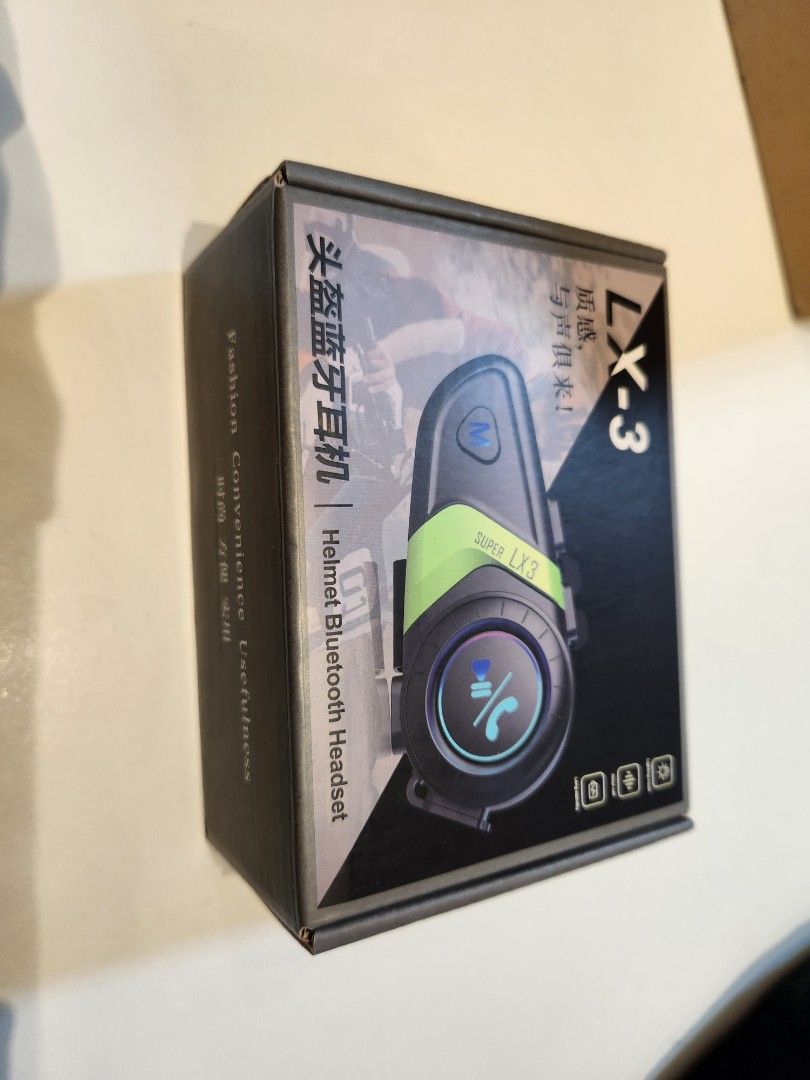 Nhk helmet with comms, Motorcycles, Motorcycle Apparel on Carousell