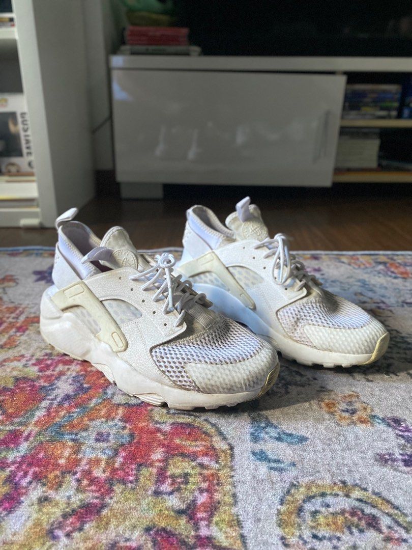 How to clean all white huaraches shop