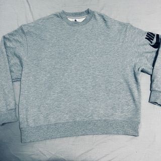Nike fear of god essential 衛衣 大學T 大學衛衣 重磅 落肩 寬肩 oversize 小賈