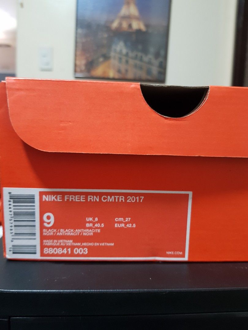 Nike free run clearance cmtr 2017 black