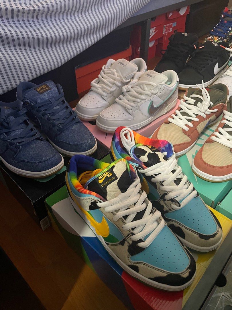Nike SB Dunk High and Low see list for more information Size US10.5 Men s Fashion Footwear Sneakers on Carousell