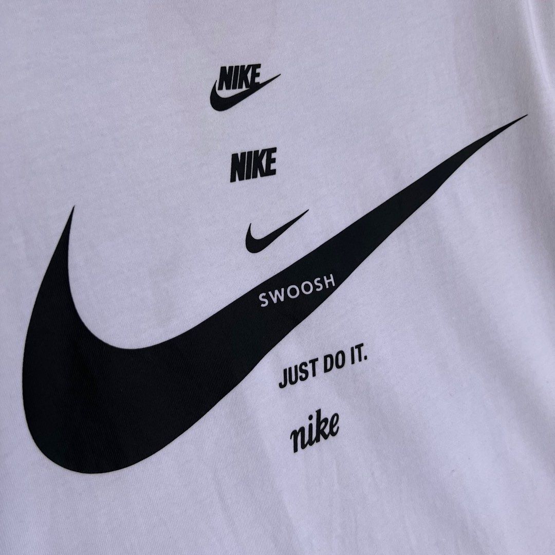 Nike Timeline Swoosh Rare Design Tee, Men's Fashion, Tops & Sets ...