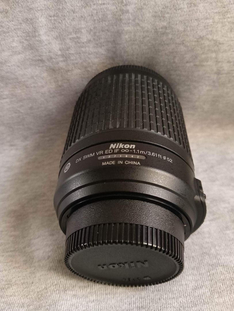 Nikon 55-200mm ED VR (Category: Lens & Kits) located in Bato. Submitted by marielglr (Listing ID 1222407858, Image 1). Description: Almost no, extra lense. As pictured. No box Compatible-- Nikone D3200, D3300, D3400, D3500, D500,D5000, D5200, D5300, D5500, D5600, D7100, D7200, D750, D7500, D90 or among any other Nikon DSLR compability..
