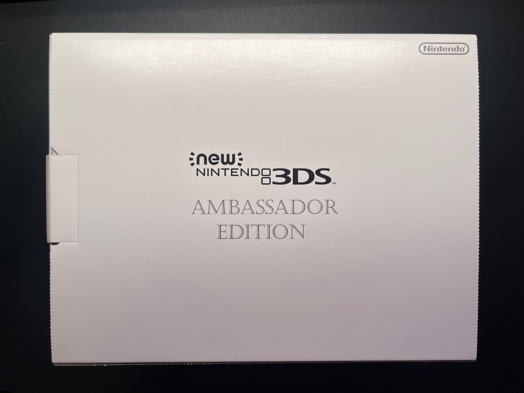 Nintendo New 3DS AMBASSADOR EDITION (Super Rare & Exclusive) BRAND NEW