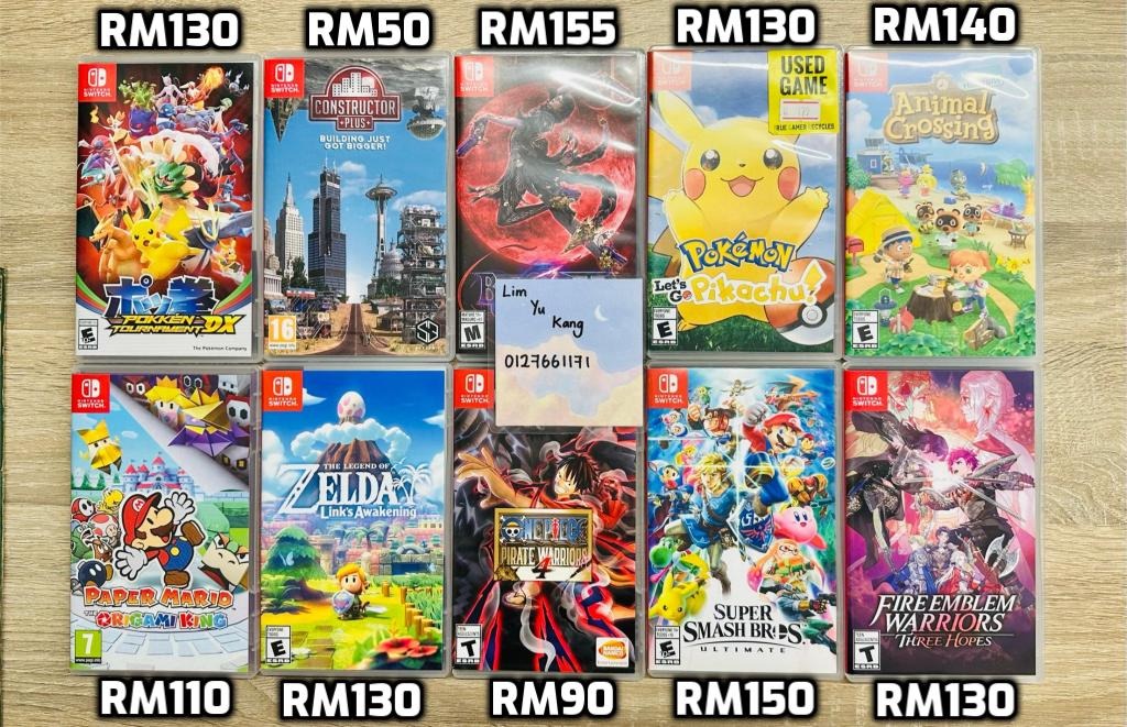 Nintendo Switch Used Game, Video Gaming, Video Games, Nintendo on Carousell