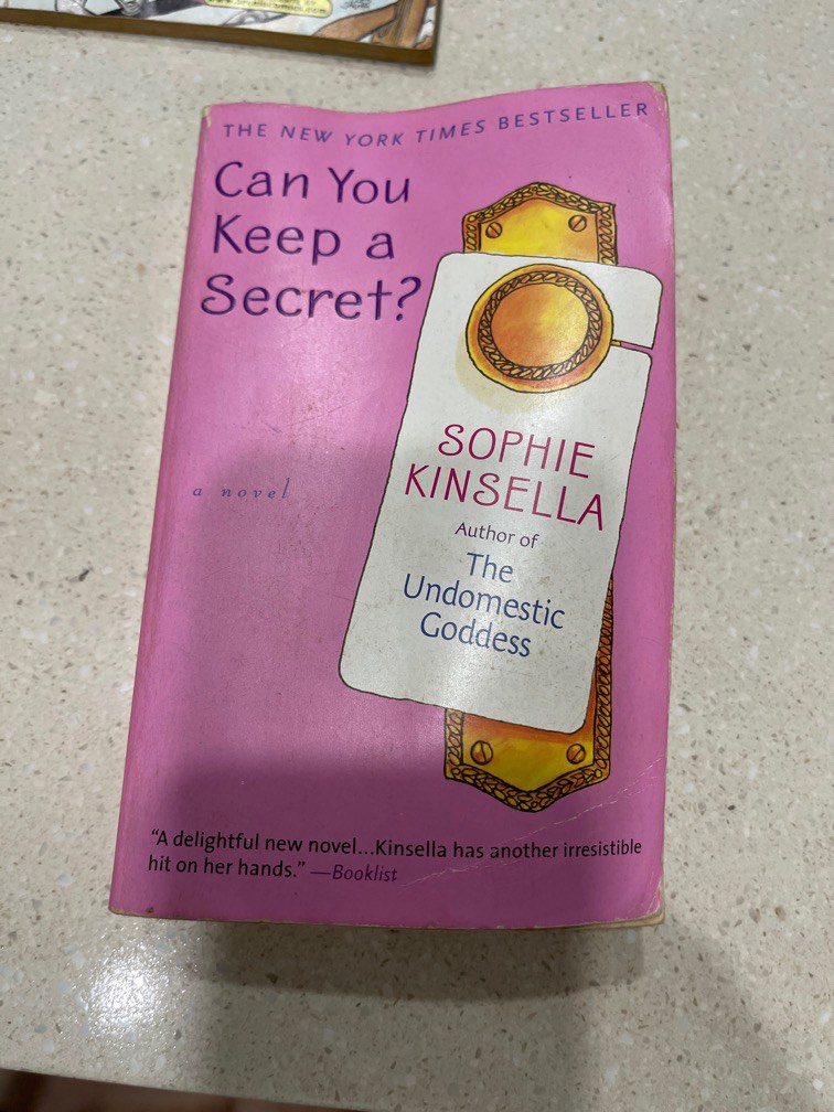 Novel sophie kinsella Can you keep a secret? on Carousell