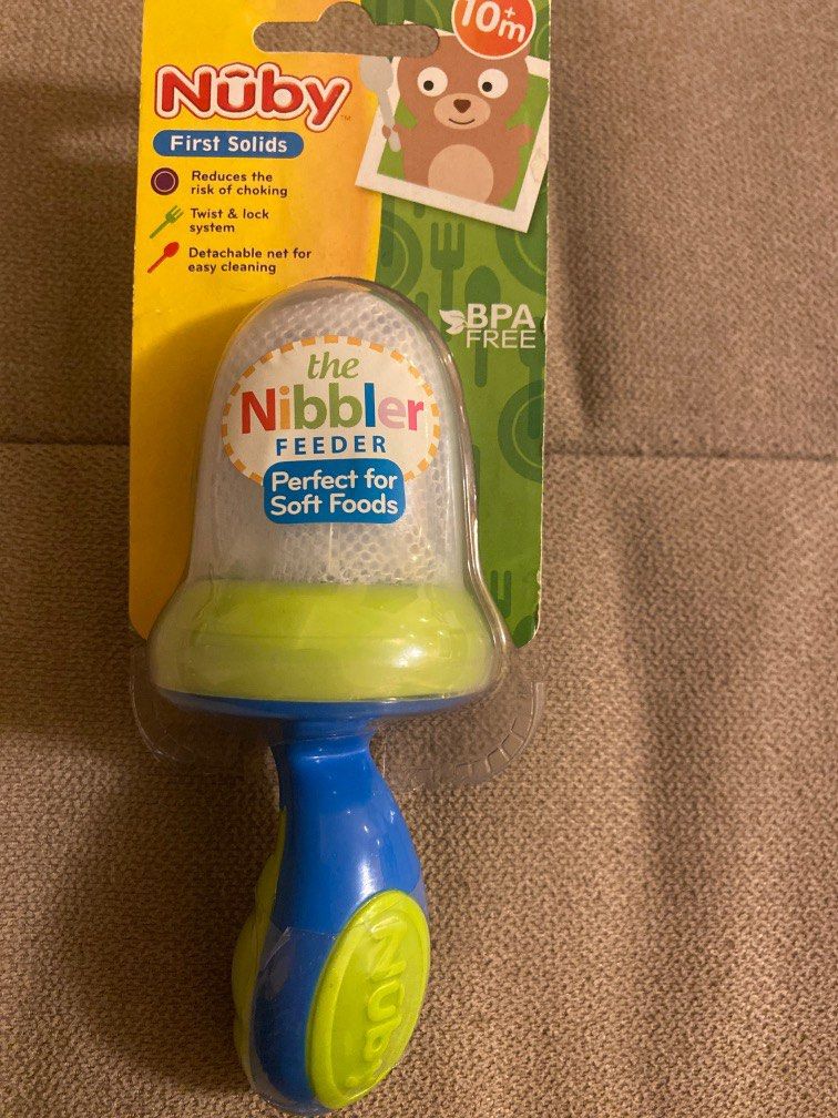 Nuby baby feeder the nibbler feeder