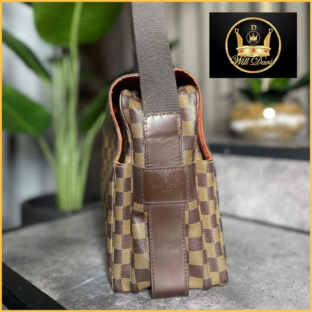 Original Louis Vuitton Naviglio Damier Ebene Messenger Bag