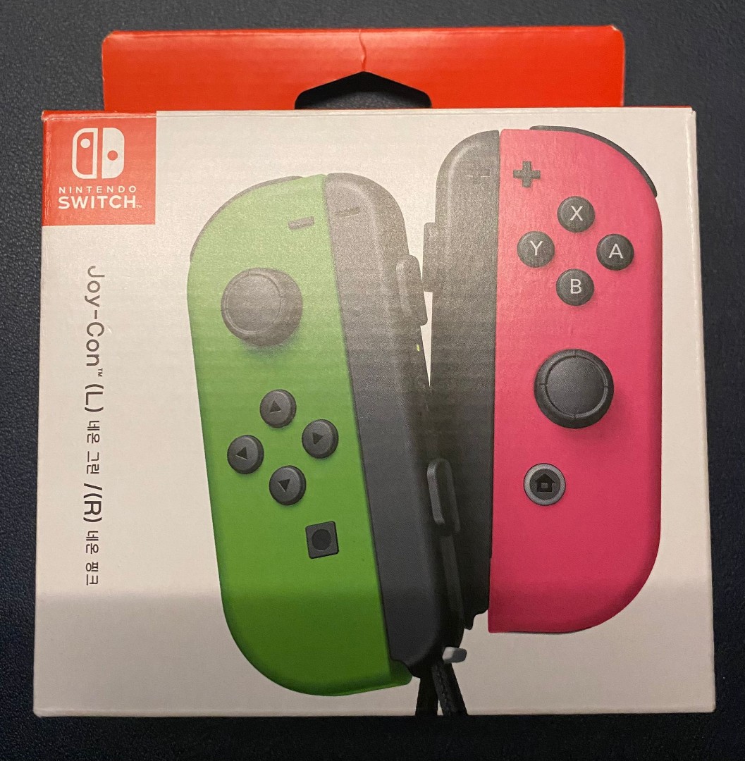 Original Nintendo Switch Joycon Controller, Video Gaming, Gaming  Accessories, Controllers on Carousell