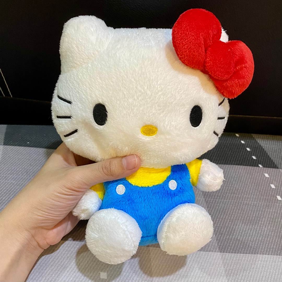 Original Sanrio Hello Kitty Plush Plushie Doll Patung Soft Toy, Hobbies ...