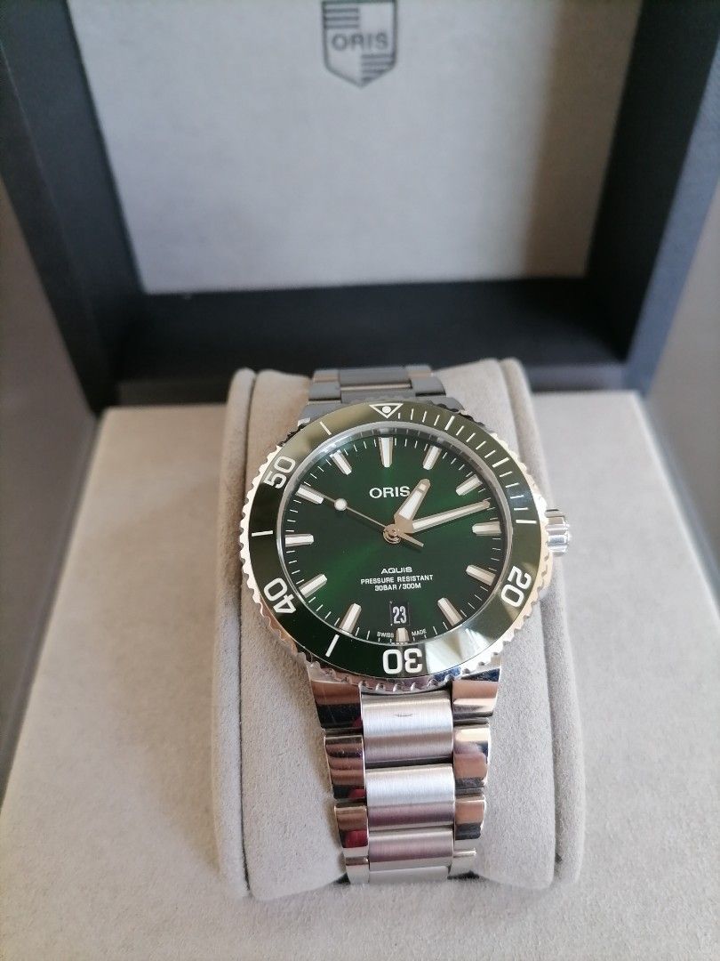 Oris aquis on sale 39.5 green